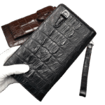Genuine Crocodile Leather Clutch Wallet