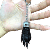 Real Crocodile Foot Keychain