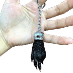 Real Crocodile Foot Keychain