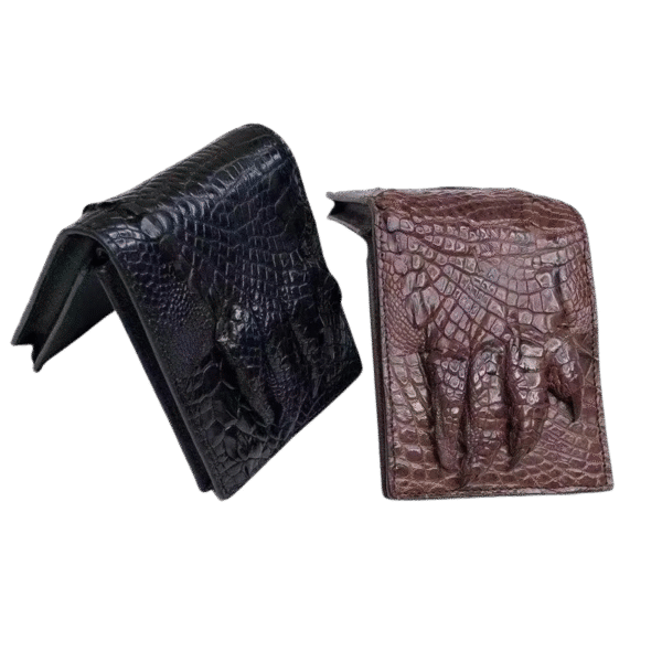 Genuine Crocodile Claw Leather Wallet