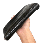 Genuine Crocodile Leather Wallet with Zipper