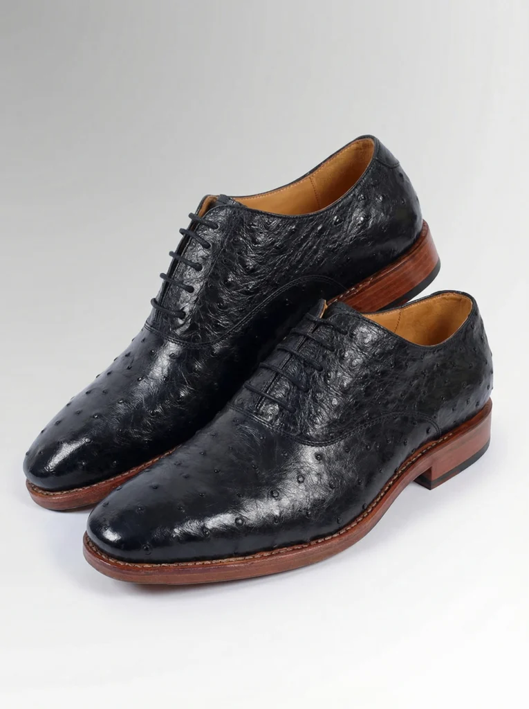 Men’s Ostrich Leather Derby