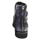 Crocodile Leather Double Monk Boots