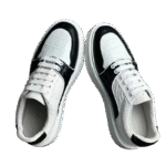 Crocodile Leather Bicolor Sneakers