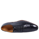 men's ostrich leather derby