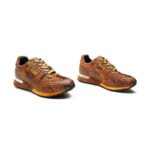 Ostrich Leather Handcrafted Sneakers