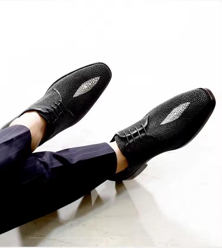Men's Stingray Leather Derby