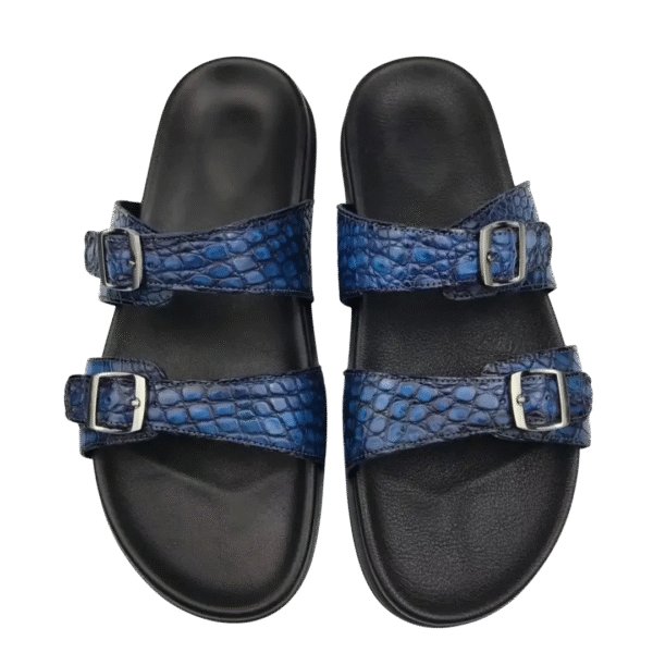 Crocodile Leather Sandals
