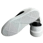 Crocodile Leather Bicolor Sneakers