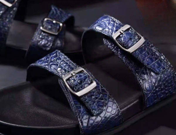 Crocodile Leather Sandals