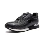 Ostrich Leather Handcrafted Sneakers