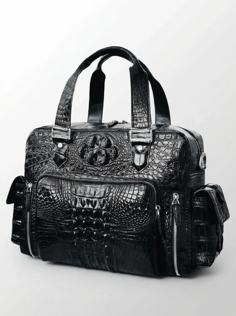 Crocodile Executive Travel Briefcase