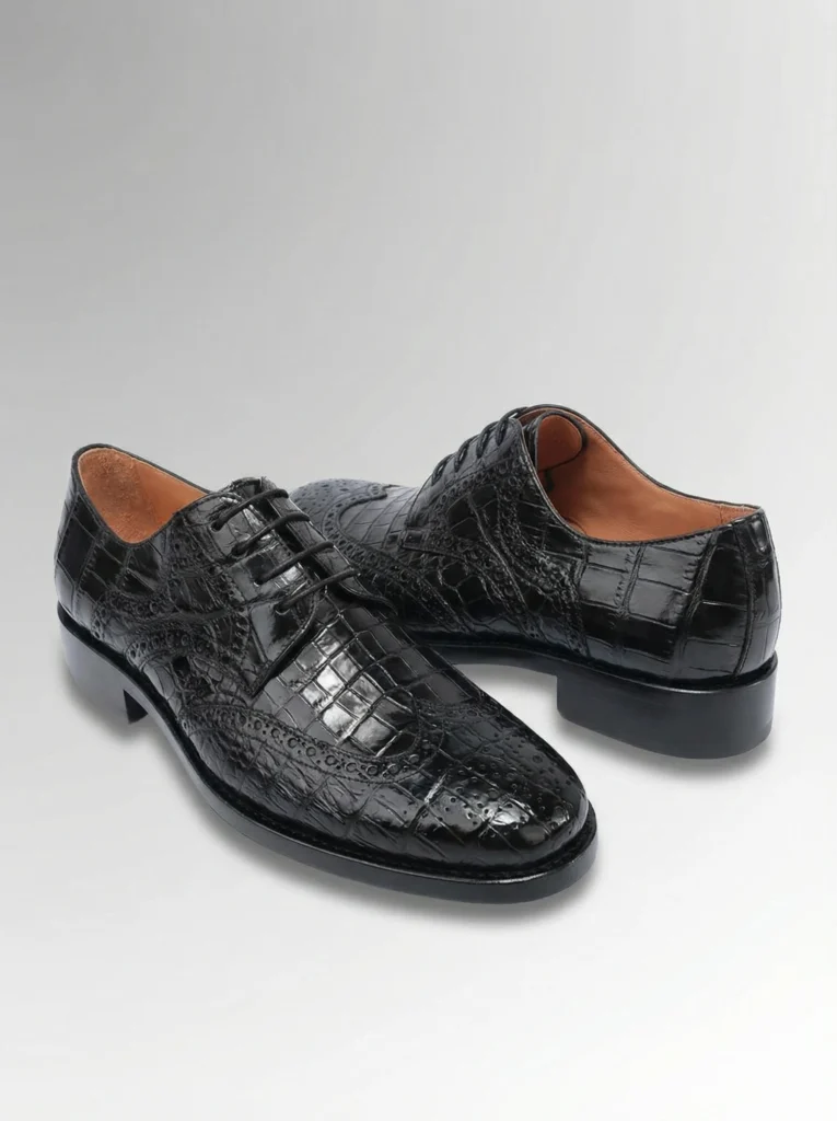 Crocodile Skin Oxford Brogue