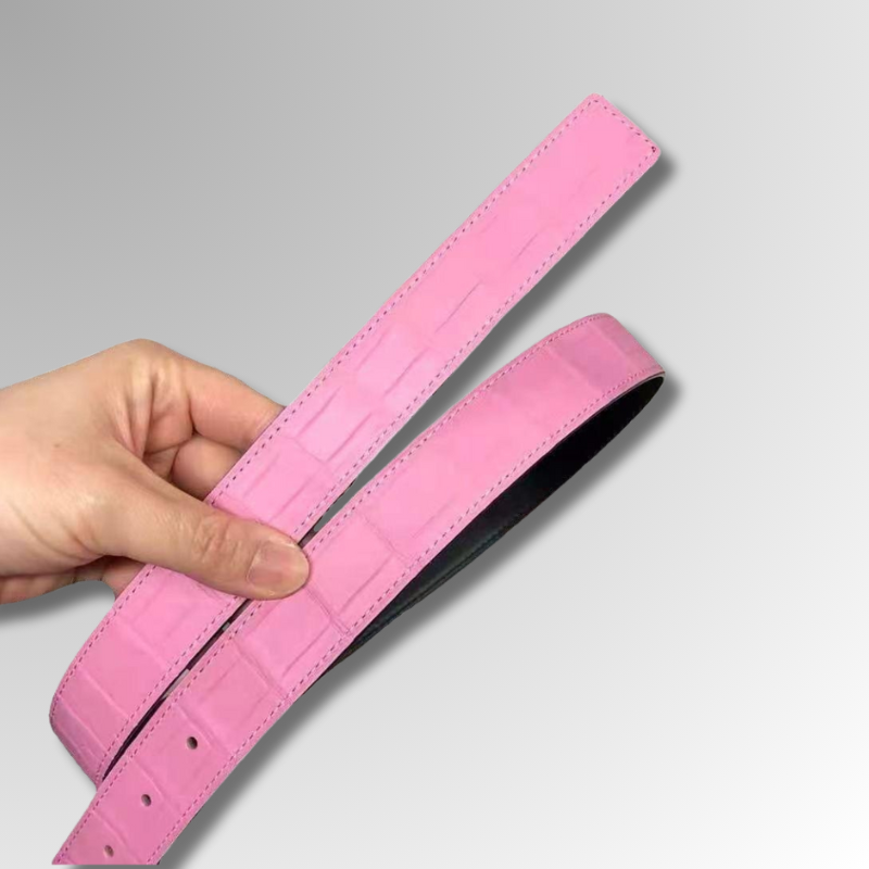 Crocodile Leather Belt-alt8
