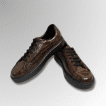 Brown Crocodile Sneakers-alt4
