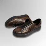 Brown Crocodile Sneakers-alt2