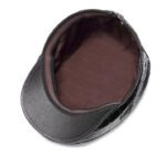 Crocodile Belly Skin Beret Hat-alt9