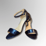 Crocodile Leather Ankle Strap Sandals-alt3