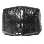 Crocodile Belly Skin Beret Hat-alt7