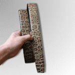 Handpainted Crocodile Leather Belt-alt3