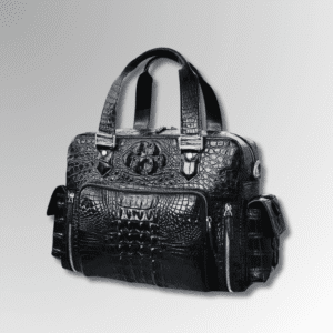 Crocodile Executive Travel Briefcase-alt4