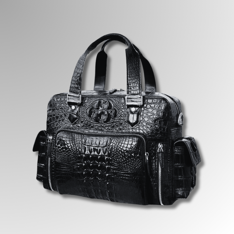 Crocodile Executive Travel Briefcase