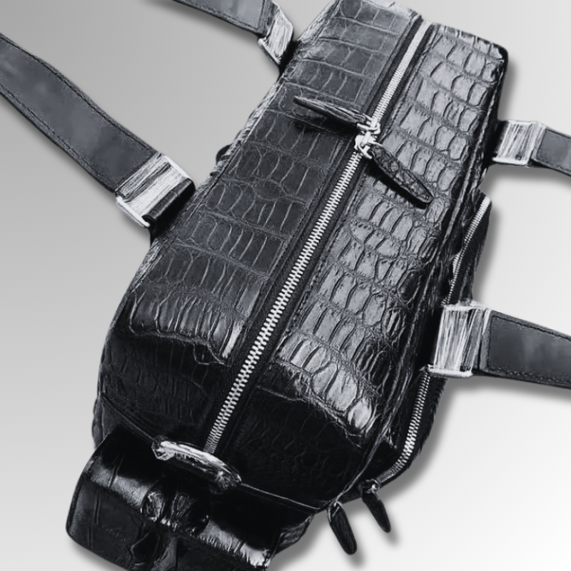 Crocodile Executive Travel Briefcase-alt5