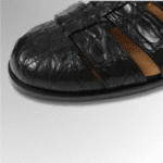 Crocodile Leather Buckle Sandals-alt7