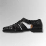 Crocodile Leather Buckle Sandals-alt6