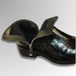 Crocodile Double Zipper Ankle Boots-alt6