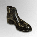 Crocodile Double Zipper Ankle Boots-alt5