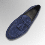 Crocodile Suede Tassel Loafers-alt3