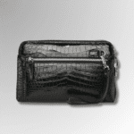Crocodile Leather Travel Clutch-alt12