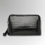 Crocodile Leather Travel Clutch-alt11