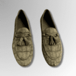 Crocodile Suede Tassel Loafers-alt8