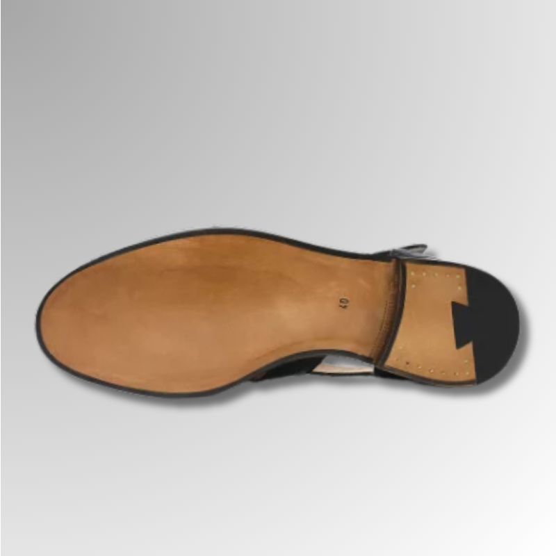Crocodile Leather Buckle Sandals-alt9