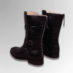 crocodile triple buckle boots-alt4