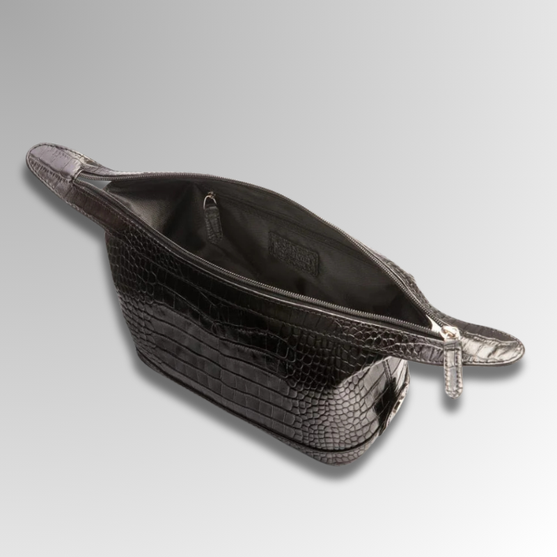Crocodile Skin Toiletry Bag-alt5