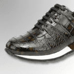 Hand-Painted Crocodile Brogue Sneakers-alt2