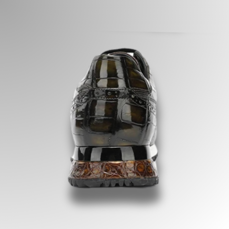 Hand-Painted Crocodile Brogue Sneakers-alt6