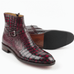 Crocodile Side Buckle Boots-alt13