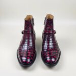 Crocodile Side Buckle Boots-alt20