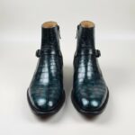 Crocodile Side Buckle Boots-alt17