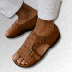 Ostrich Leather Double Monk Sandals-alt6