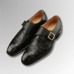 Ostrich Leather Monk Shoes-alt2