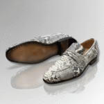 Python Snake Skin Penny Loafers-alt2