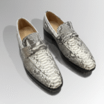 Python Snake Skin Penny Loafers-alt5