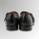 Crocodile Leather Double Monk Sandals-alt10