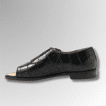 Crocodile Leather Double Monk Sandals-alt6