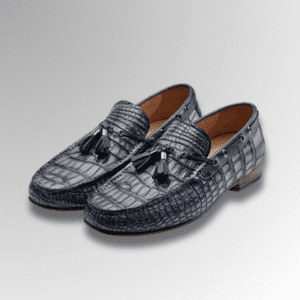 New Arrivals 20 Crocodile Moccasins With Tassels